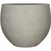Pottery Pots Kvetináč Jumbo Orb, farba béžová, viac veľkostí - PotteryPots Velikost: M - v. 90.5 cm, ⌀ 110.5 cm