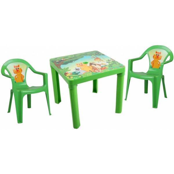 Star Plus detský plastový stôl a stoličky zelený set od 36,00 € - Heureka.sk