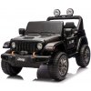 Elektrické autíčko Jeep Wrangler Rubicon lift čierne