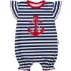 Dievčenský letný overal New Baby Marine, veľ. 56 (0-3m)