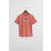 TRIČKO GANT ARCHIVE SHIELD SS T-SHIRT FADED BRICK