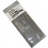 Olivia Garden Carbon Comb Set STP sada vysoko-kvalitných hrebeňov 4 ks