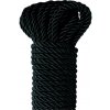 Fetish Silky Rope - Shibari lano - 10m (čierne)