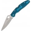 Spyderco Police 4 Blue K390 Serrated