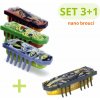 HEXBOTS SET 3+1: Nano brouk Single + Flash