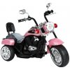 Lean Toys elektrická motorka TR1501 ružová
