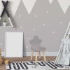 The Home Deco Kids Detská stolička Hviezda sivá