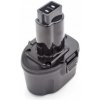 VHBW Batéria DeWalt DE9057 7.2V 3300mAh - neoriginálna