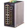 Planet IGS-6325-16P4S priemyselný L3 switch, 16x1Gb, 4x2.5G SFP, PoE 802.3at 320W, 48-56VDC, -40 ~ 75 ° C, IP30, fanless
