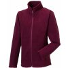 Men`s Full Zip Outdoor Fleece , Black, XS Farba: Burgundy, Velkost: M