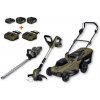 NAREX Camouflage Garden aku súprava (kosačka, strunový vyžínač, plotostrih), 2*aku 20V/4Ah+1*aku 2Ah 65406441