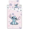 Jerry Fabrics bavlna obliečky Lilo and Stitch Pink 140x200 70x90