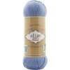 Alize Superwash Artisan 432 - modrá (ponožková priadza, 75% vlna)