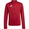 Detský športový top adidas, ENTRADA 26 TRAINING TOP JR Červená,Biela 116