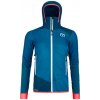 Dámska bunda Ortovox SWISSWOOL COL BECCHEI HYBRID JACKET - modrá L