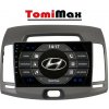 TomiMax Hyundai Elantra Android 14 autorádio s WIFI, GPS, USB, BT HW výbava: !!!AKCIA!!! 8 Core 4GB+64GB LOW