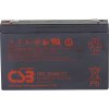 CSB Battery HRL 634W high-rate longlife HRL634W olovený akumulátor 6 V 8.4 Ah olovený so skleneným rúnom (š x v x h) 151 x 99 x 34 mm plochý konektor 6,35 mm ; HRL634W
