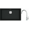 Súprava granitový drez Franke Maris 125.0687.260, kuchynská batéria Franke Lina 115.0693.228