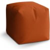 Sablio Taburet Cihlově oranžová: 40x40x40 cm