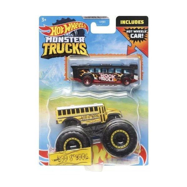 Hot Wheels Monster Trucks Too S Cool DieCast and Truck od 8,07 € - Heureka. sk