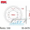 RK Chains Rozeta oceľová (prevodník) 0479-39zubov RK - Yamaha FZ1N + FZ1S Fazer ABS + FZ1 Fazer + FZ6 + FZ6 Fazer + XJR1300C Racer + Kawasaki GPZ500R + GPX500R + GPZ600R + Suzu SF
