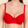 Podprsenka 131343 Andora červená 361 - Simone perál 75D červená 361