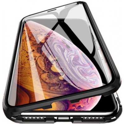 MG Magnetic Full Body Glass magnetické iPhone 15, čierne