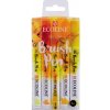 Sada akvarelových pier Ecoline - Yellow (Akvarelové perá Talens Ecoline X5 - sada 5 ks )