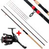 Giants fishing Prút Fluent MK2 Feeder 3.0m, 80g + Navijak Gaube FD 4000