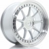 JAPAN RACING Japan Racing JR47 9.5x18 BLANK ET15-35 Silver Machined Face 72.6