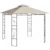 vidaXL Altánok 3x3x2,7 m krémový 160 g/m² 313912