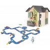 Set domček pre záhradníka s extra veľkou vodnou hrou Gigaset Garden House Life Smoby rozšíriteľný s 11 loďkami a kvetináčmi