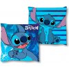 MLC Oboustranný polštář Lilo & Stitch modrý 38x38