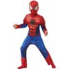 Kostým Deluxe Spiderman cu muschi 100-110 cm 7-8 ani Marvel