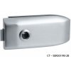 CT - 6000 Kovanie na sklenené dvere CHM - chróm matný (OCS) kovanie s PZ otvorom, CT - SER001FY-2B – cena za ks