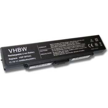 VHBW 1095 4400 mAh batéria - neoriginálna