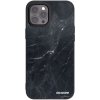 Picasee silikónový čierny obal pre Apple iPhone 12 Pro Max - Black marble