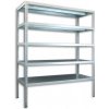 Biedrax Regál 50 x 150 x 200 cm 5 políc pozink
