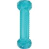 Zolux hračka pes STICK TPR POP kost 15cm tyrkysová