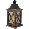 Lampas MagicHome LW8834, 16x16x35 cm, LED, 3xAAA, drevo