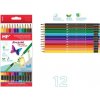 Dětské pastelky s gumou MP 12 ks