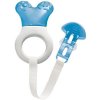 MAM Hryzatko Mini Cooler&Clip, +2m Modrá ks