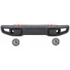 KITT Metal Front Bumper suitable for Jeep Wrangler Rubicon JK (2007-2017) 10th Anniversary Hard Rock Style