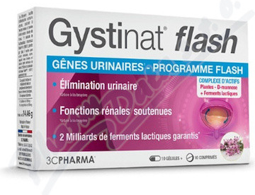 Gystinat flash 10 kapsúl + 10 tabliet