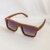 Bambusové slnečné okuliare s polarizačnými sklami 
