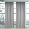Mondo Italia Hotový záves na riasiacej páske Heaven svetlošedý Šedá 140x250 cm