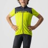 Castelli NEO PROLOGO detský limetková/tm.modrá