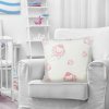 Eurofirany ová detská obliečka KIDS 4 s motívom ovečky biela Zamat 45x45 cm - možnosť úpravy rozmeru