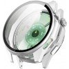Techsuit - Defense360 Pro + Screen Protector ochranný rámik s krytom displeja pre Huawei Watch GT 6 46mm - strieborný