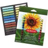 DERWENT Academy Soft Pastels hranaté farebné kriedy – balenie 24 ks